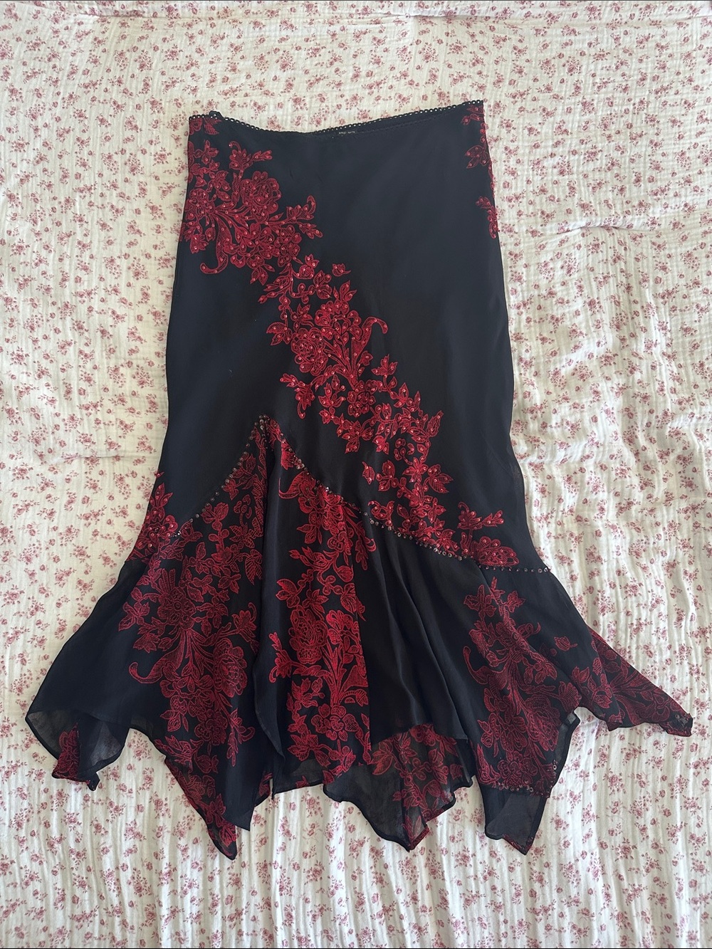 Vintage Y2K Fairy Midi Skirt